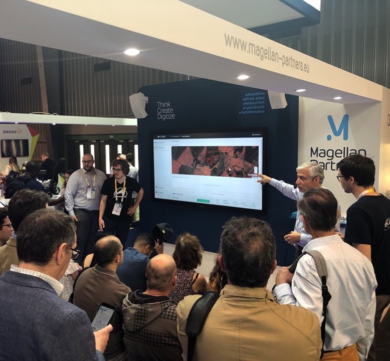 Photo de notre stand Magellan Partners