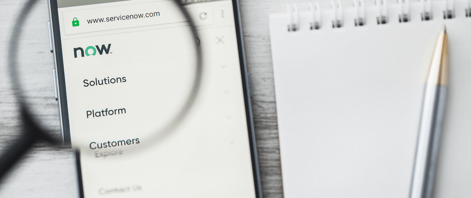 Illustration site ServiceNow