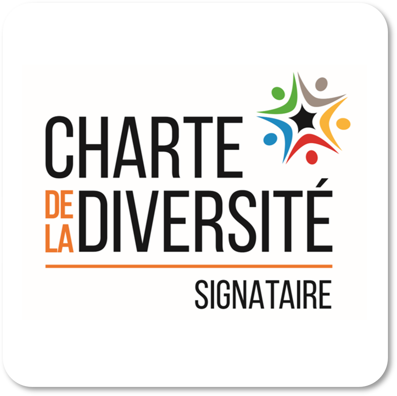 Logo Charte de la Diversité - Signataire
