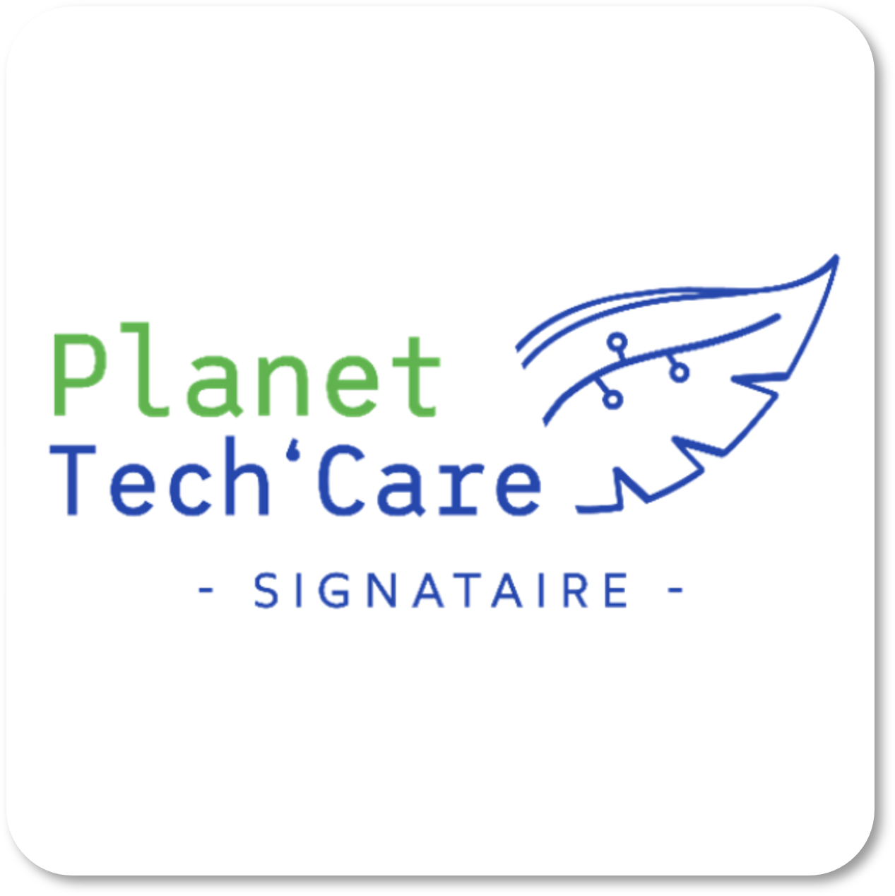 Logo Planet Tech'Care - Signataire