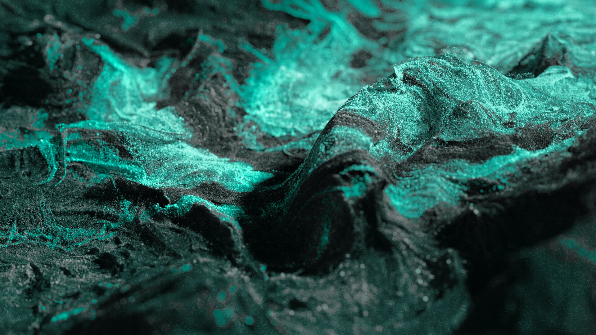 Photo Motifs abstraits vert et noir