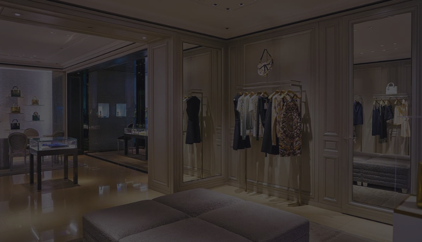 Photo d'une boutique de Luxe