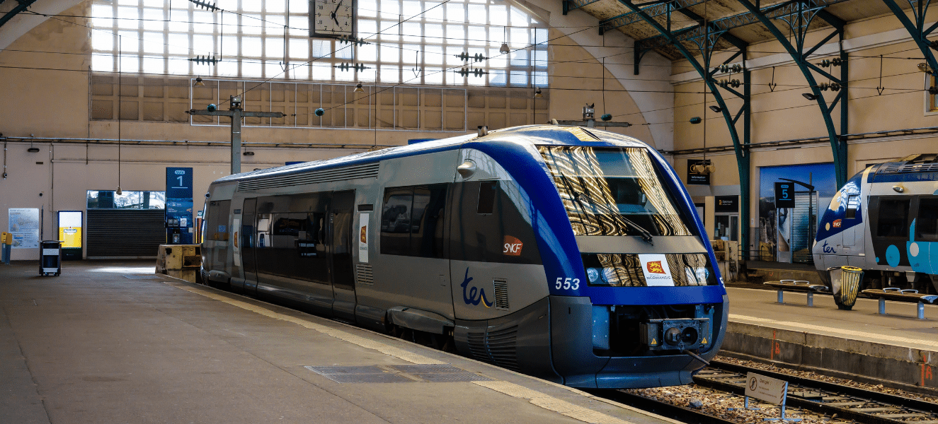 gare de train TER - secteur ferroviaire